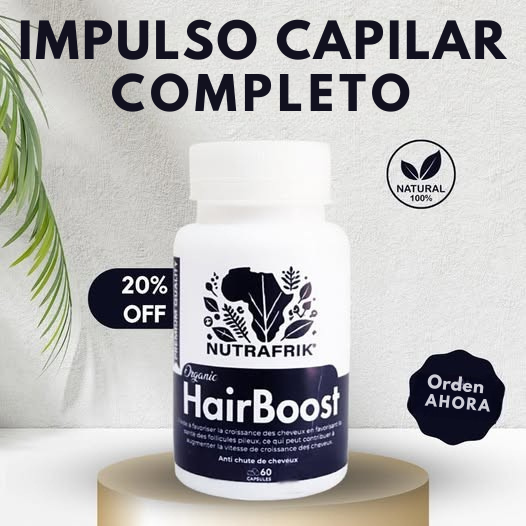 HairBoost - Potenciador de Cabello Natural 🇨🇴